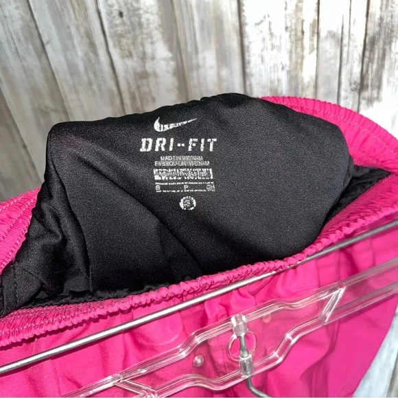 Nike Pink, Green, & Black Tempo Shorts - Picture 5 of 5